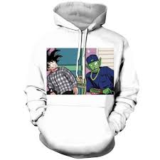 Despite being worn so casually, they have incredible properties, allowing two individuals to fuse or permitting the wearer to use the time rings. Dragon Ball Z Hoodies Animelife