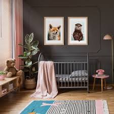 Otter Art Print Baby Room Decor Baby Room Themes Nursery Baby Room