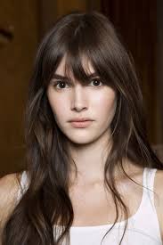 Backstage at the jeremy scott fall 2016 fashion show. The 50 Best Bangs For Fall Long Hair With Bangs Long Hair Styles Hair Styles