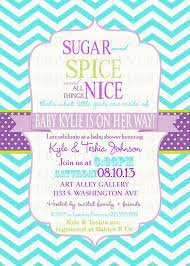 Girls Baby Shower Invitation Sugar Spice Purple By Paperclever Invitaciones Bebe