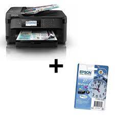 Téléchargez les derniers pilotes imprimante epson pour windows 10, 8 et 7 (32 et 64 bits). Pack Epson Imprimante Multifonctions 4 En 1 Workforce Wf 7710dwf Epson Multipack T2705 Reveil Cyan Magenta Jaune Cdiscount Informatique