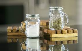 Amazon Com Mason Craft More Salt And Pepper Shaker Clear Kitchen Dining Spice up your table with a mason jar salt and pepper set. mason craft more salt and pepper shaker clear