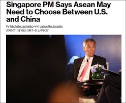 李显龙：东盟或将在中美间选边站，希望别太快发生_手机凤凰网