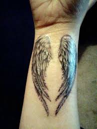 If you are a tattoo lover, do you like to ink a angel wing tattoo? Angel Tattoo On Wrist Cool Tattoos Wings Tattoo Wing Tattoos On Wrist Wrist Tattoos For Guys