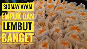 Cara Membuat Siomay Ayam Yang Empuk Dan Lembut Siomayayamlembut Youtube Ayam Lembut Resep Makanan