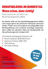 Yet, this doesn't mean vinco ventures isn't making big moves. Podiumsdiskussion Zum Berufsbildungsgesetz Bbig 29 05 2019 Stadtjugendring Freiburg