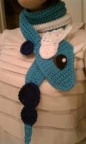 Dragonair Pokemon Scarf Crochet Pokemon Crochet Diy Crochet