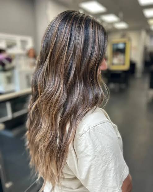 Sun-Kissed vs. Mocha Balayage on Brunette Hair