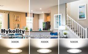 12 Pack 5 6 Inch Led Recessed Lighting Baffle Trim Cri90 15w 100w 1100lm 5000k Daylight White Dimmable Recessed Lighting Damp Rated Led Recessed Downlight Etl Listed Amazon Com