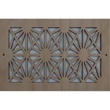 Air vent ventilator grille cover. Sunburst Vent Cover Stellar Air