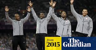 Team usa wins the men's 4x100 freestyle relay, marking michael phelps' 19th olympic gold medal. Tyson Gay Case Costs 2012 Us Olympic Men S Sprint Relay Team Its Silver Medal Tyson Gay The Guardian