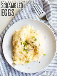 How To Make The Best Scrambled Egg Recipe Soft Creamy And Perfect Recipe Fluffy Scrambled Eggs Best Scrambled Eggs Scrambled Eggs Recipe