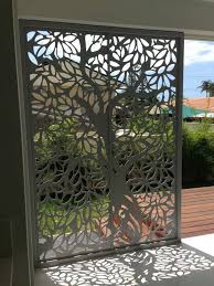 Brise Vue Balcon Metal A Motif L Arbre De La Vie Progettazione Recinzione Cancelli Da Giardino Schermature Da Giardino