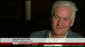 JULIAN DUTTON AS JOHN LE MESURIER ON BBC SOUTH EAST TODAY