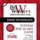Toys for Tots fundraiser at Big Whiskeys on November 19, 2025 from 5 - 8pm