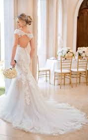 Mermaid Wedding Dress With Modern Keyhole Back Stella York Wedding Dresses Lace Mermaid Wedding Dress Stella York Wedding Dress Wedding Dresses Romantic