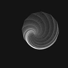 Animated Black And White Processing Perfect Loop Creative Coding Gif Optical Illusions Art Illusion Art Psychedelic Animation