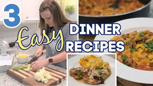 What S For Dinner Easy Dinner Ideas And Inspiration No 61 Youtube In 2020 Easy Dinner Dinner Easy Meals
