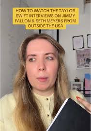 How to Watcg The Tonight Show Taylor Swift