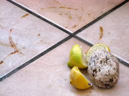How to get a brown stain out of a shower? How To Remove Rust Stains From Ceramic Tiles