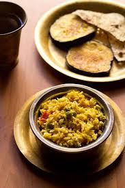 Bengali Moong Dal Khichdi Bhaja Muger Khichuri For Durga Puja Indian Food Recipes Bengali Food Food
