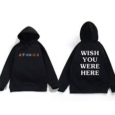 Us 12 06 19 Off 2018 Travis Scott Astroworld Wish You Were Here Unisex Pullover Hoodie And Sweatshirt Different Size Pls See The Size Chart In