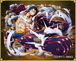 Luffy has always had food on his mind, and it's often one of his top priorities, sometimes even above his crewmates. Monkey D Luffy Gear Four Enemy Of The Gods One Piece Treasure Cruise Wiki Fandom