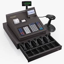 3d Model Cash Register Sharp Er A347 3d Model Toy Cash Register Cash Register Kids Cash Register