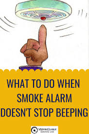 I missed something is your detector wired into your house with a battery back up,because if it is then. How To Stop Smoke Detector From Chirping Arxiusarquitectura