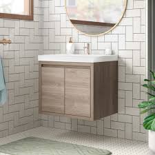 The fresca formosa 72 wall hung double sink modern bathroom cabinet with top & sinks is superbly crafted of solid acacia wood, known for its magnificent beauty and durability. Modern Contemporary Bathroom Vanities You Ll Love In 2021 Wayfair