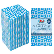 Lola Antimicrobial Cleaning Cloths 12-Pack