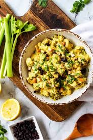 1 cup soft bread crumbs; Healthy Curry Chicken Salad Wendy Polisi