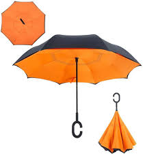 Inverted Windproof Reverse Folding Double Layer Umbrella Turn The World Of Umbrellas Upside Down Stop Water Dripp Umbrella Insurance Fishing Umbrella Umbrella