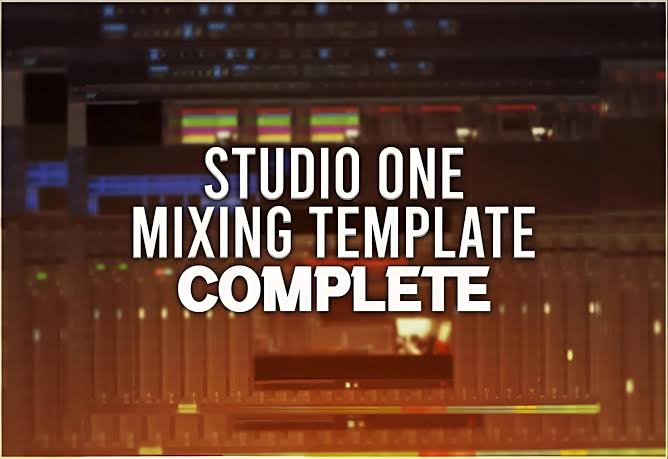 Studio One 6 | Professional Mixing Template - Etsy