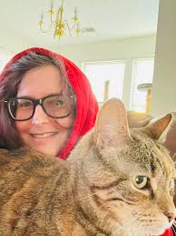 On Christmas morning Orange was a big surprise! His new name is Huk!! How  cute!