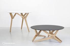 Table Transformable Design De Boulon Blanc Clem Around The Corner Table Transformable Table Design Table Basse Transformable