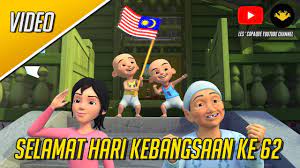 Declips.net/user/lescopaque get up to date with our facebook channels : Upin Ipin Selamat Hari Kebangsaan Ke 62 Youtube