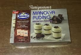 Kenton Manolya Puding Puding Tatli Meyve