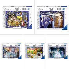 This 1000 pc puzzle is 27 x 20 when assembled. Ravensburger Disney 1000 Piece Puzzle Assorted Big W