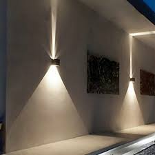 Led 12w Outdoor Wall Light Up Down Ip65 Waterproof White Black Modern Sconce Wall Fixtures Lamp 220v 110v Exterior Home Lighting Up Down Wall Light Wall Lightwall Light Up Down Aliexpress