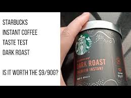 Enjoy a fresh cup of 100% arabica coffee or a café inspired classic, whenever and however you like it. Starbucks Dark Roast Premium Instant Coffee Taste Test Review First Impression Youtube