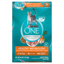 Purina One Weight Control Natural Dry Cat Food Healthy Metabolism 16 Lb Bag Dry Cat Food Meijer Grocery Pharmacy Home More