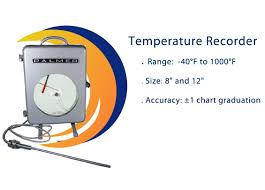 Circular Chart Temperature Recorder Flowinstru Asia