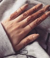 Image May Contain One Or More People Ring And Closeup Henna Tattoo Hand Finger Henna Designs Henna Tattoo Designs