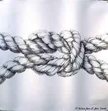 Patricia Jane St John Danko Artwork Drawing Knot Drawings Rope Drawing Texture Art