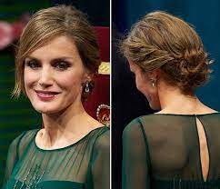 los mejores peinados de la reina de espana letizia peinados peinados informales belleza del cabello