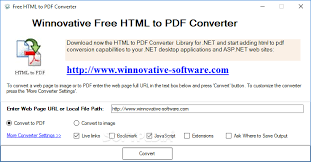 Convert pdf files to other document types and retain their formatting with this relatively inexpensive utility. Download Free Html To Pdf Converter 15 0