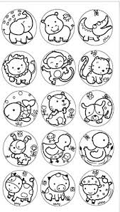 Baby Animals Coloring Pages Colouring Pages Digi Stamps