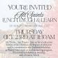 All Saints Lunch, Laugh, & Learn event image