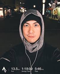 FOTO: Daniel Mananta, Nikmati Winter Indah Jerman Dengan Berlari